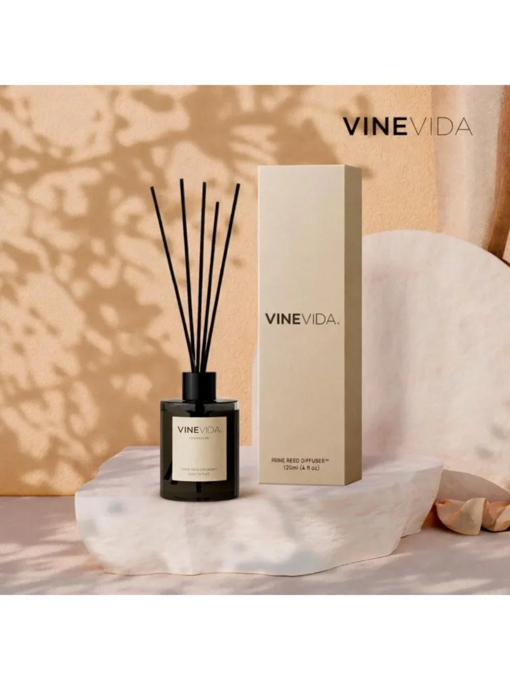 Lavender Vanilla Reed Diffuser Set | Long-Lasting Home & Bathroom Fragrance